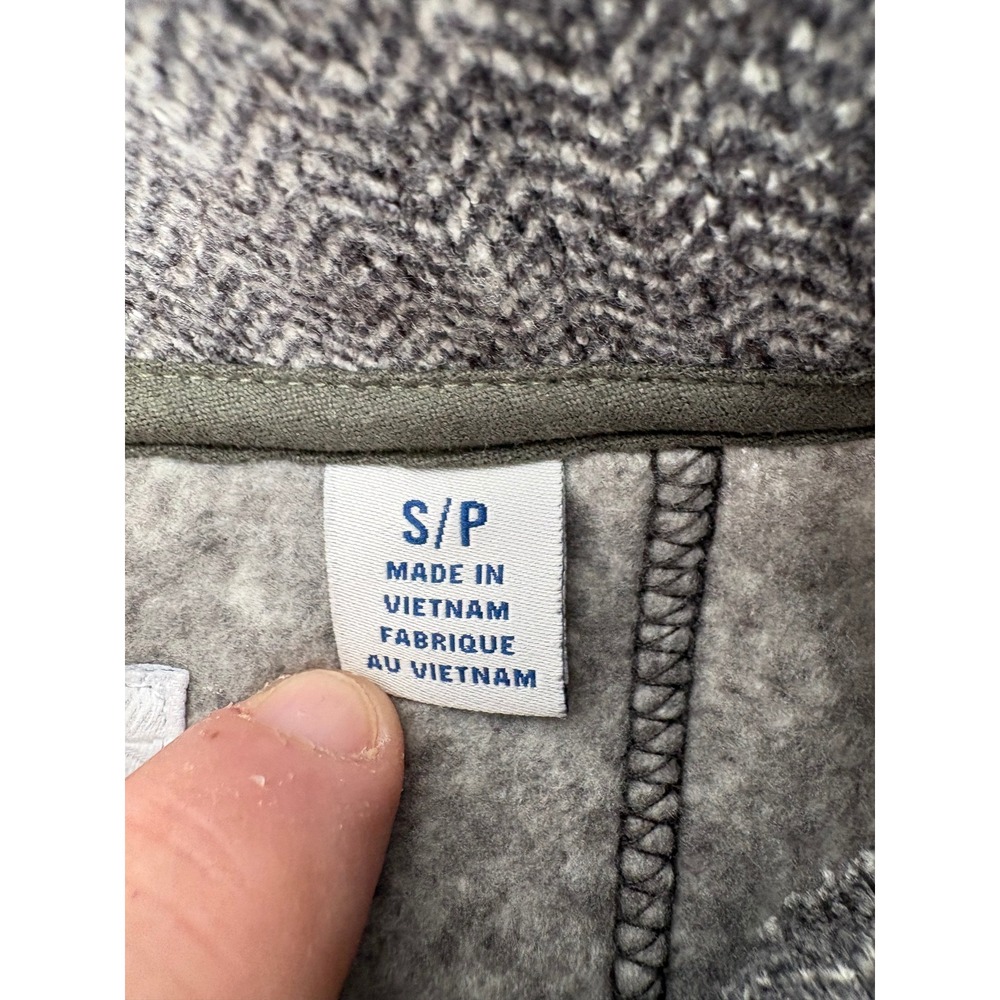 Tommy Bahama Herringbone Shawl Collar Pullover Sweater Women's Small Gray - Picture 6 of 9